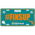 Siskiyou NFL Miami Dolphins Hashtag License Plate Teal