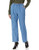 Chic Classic Collection Womens Cotton PullOn Pant with Elastic Waist Destruction Blue Denim 12A