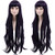 Cffashion Danganronpa Mikan Tsumiki Cosplay Wig Costume Dark Purple  Free Wig Cap