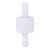 Check Valve Plastic Inline Check Valve One Way Non Return Check Valve for Water Fuel Gas Liquid Air 6mm