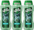 Irish Spring Body Wash Deep Action Scrub 18 Fluid Ounce Pack of 3