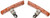 Kool Stop MTN Mountain Bicycle Brake Pads Threaded Salmon