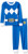 Intimo Boys Toddler Mighty Morphin Blue Ranger Pajama Set 4T