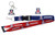 aminco NCAA Arizona Wildcats Team Reversable Lanyard Logo Lapel Pin and Metal Keychain Gift Bundle