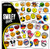 Smiley Tattoos  75 Assorted Smiley World Temporary Tattoos