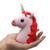 DBigness 2600mAh Pink Unicorn Cute Portable Chargers Funny Cartoon PVC External Battery Backup Pack Lovely Gift Power Banks for Smart Phone