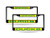 Rico Oregon Ducks NCAA Black Metal 2 Laser License Plate Frame Set