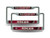 Rico San Francisco 49ers NFL Chrome Metal 2 License Plate Frame Set