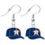 Baseball Cap Earrings Pierced