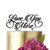 Wedding Cake Toppers Love You More, Cake Topper for Wedding, Gold Cake Topper, Silver Cake Topper, Cake Decorations, HappyPlywood (width 6", silver)