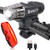 Bolly USB Rechargeable Bike Light Set, 340 Lumens Super Bright Waterproof LED Bicycle Headlight and Taillight Front and Rear Light for Cycling Safety