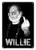 Midsouth Products Willie Nelson Tin Sign  8 X 115  Middle Finger