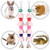 HTFD 2PCS Hamster Chew Toy Teeth Grinding Square Stone Mineral Stone Calcium Chew Toy for Small Animal for Bunny Chinchilla Guinea Pig Hamsters Holland Lop Prairie Dogs Squirrels