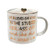 Graduation and Congratulations Gifts Inspiritional Ceramic Coffee Mug for Women Nurse Friend Employee Graduated or Spouse  She Believed she could So She Did  By Genius Duck gray