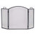 Pleasant Hearth Classic Fireplace Screen Black
