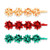 HZEYN Christmas Bow Hair Clips Hairpin Xmas Holiday Party Hair Accessories Giftwrap Hair Barrette for Women Girls 3 Pieces Gold Green Red HZEYN Christmas Bow Hair Clips Hairpin Xmas Holiday Party Hair Accessories Giftwrap Hair Barrette for Women Girls 3 Pieces Gold Green Red