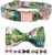 DOGWONG Cotton Dog Collar with Bowtie for Small Medium Large Dogs Plaid Pet Collar Comfortable Dog Collar Bowtie Dog Collar Adjustable XXSXL