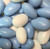 Jordan Almonds by Its Delish Blue  White 2 lbs