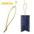 45 500Pcs Hang Tag Fasteners Polyester Strings Safety Pin and Barb Easy and Fast to Attach Golden