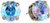 Sorrelli Aurora Borealis Round Crystal Stud Earrings  Sorrelli Essentials
