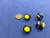 4 Pieces Yellow No Spst Momentary Round Push 250vac 3a 12mm Button Switch C10