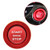 XtremeAmazing Red Car Engine Push Start Stop Button Switch Cover Cap with Surrounding Ring Sticker Trim