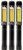 400 Lumens  Super Bright  COB LED Wide Beam Jumbo Pen Flashlight 3Pack