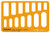 Linograph Clay Capsules Template Crafting Drafting Shapes Stencil