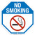 No Smoking Sign  11x11  Octagon 040 Rust Free Aluminum  Made in USA  UV Protected and Weatherproof  A90326AL