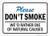 Please Dont Smoke Sign  10x14  040 Rust Free Aluminum  Made in USA  UV Protected and Weatherproof  A82678AL