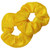Kenz Laurenz Scrunchies for Hair  2 Velvet Hair Ties for Women Girls Hair Elastics Ponytail Holder Scrunchy Girl Accessories Elastic Hair Bands Scrunchie Pack Yellow
