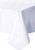 Galaxy Heavyweight Vinyl Tablecloth 70Inch Round White Kitchen