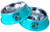 Piggies Choice NonTip Metal Guinea Pig Pellet Feeding Bowls Matches The Space House Guinea Pig Hidey Two Bowls Teal