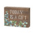 Collins Painting Inspirational Wood Grain Mini Block Sign 4 Today is a Gift