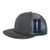 DECKY 223CHA Solid Color Flat Bill Foam Trucker Cha Charcoal