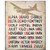 Open Road Brands Pilot Code Phonetic Alphabet Embossed Metal Sign
