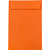 JAM PAPER 6 x 9 Open End Catalog Colored Envelopes  Orange Recycled  50Pack