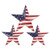 Fox Valley Traders American Flag Barn Stars One Size Fits All Blue