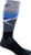Sockwell Mens Modern Mountain OTC Moderate Graduated Compression Sock Black  LXL
