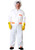 Mens Back to The Future Doc Brown Costume Large