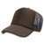 DECKY Solid Trucker Cap Brown
