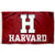 College Flags  Banners Co Harvard Crimson Athletic Logo Flag