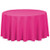 LinenTablecloth 120Inch Round Polyester Tablecloth Fuchsia