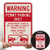 Warning  Permit Parking Only Towing Enforced Sign By SmartSign  12 x 18 3M High Intensity Grade Reflective Aluminum