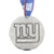Wendell August New York Giants Small Round Ornament Aluminum