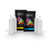 4 Squirt Bottle with 1lb Blue and 1lb Yellow Colored Powder