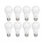 LUNO A19 NonDimmable LED Bulb 90W 60W Equivalent 800 Lumens 2700K Soft White Medium Base E26 UL Certified 8Pack