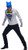 Rubies Mens DC Comics Photo Real BatmanBruce Wayne Costume Top as Shown ExtraLarge