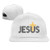 Jesus Snapback Hat Adjustable Solid Flat Bill Baseball Caps Womens White