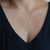 Jovono Fashion Moon Pendant Necklaces Star Necklace Chain Jewelry for Women and Girls Silver
